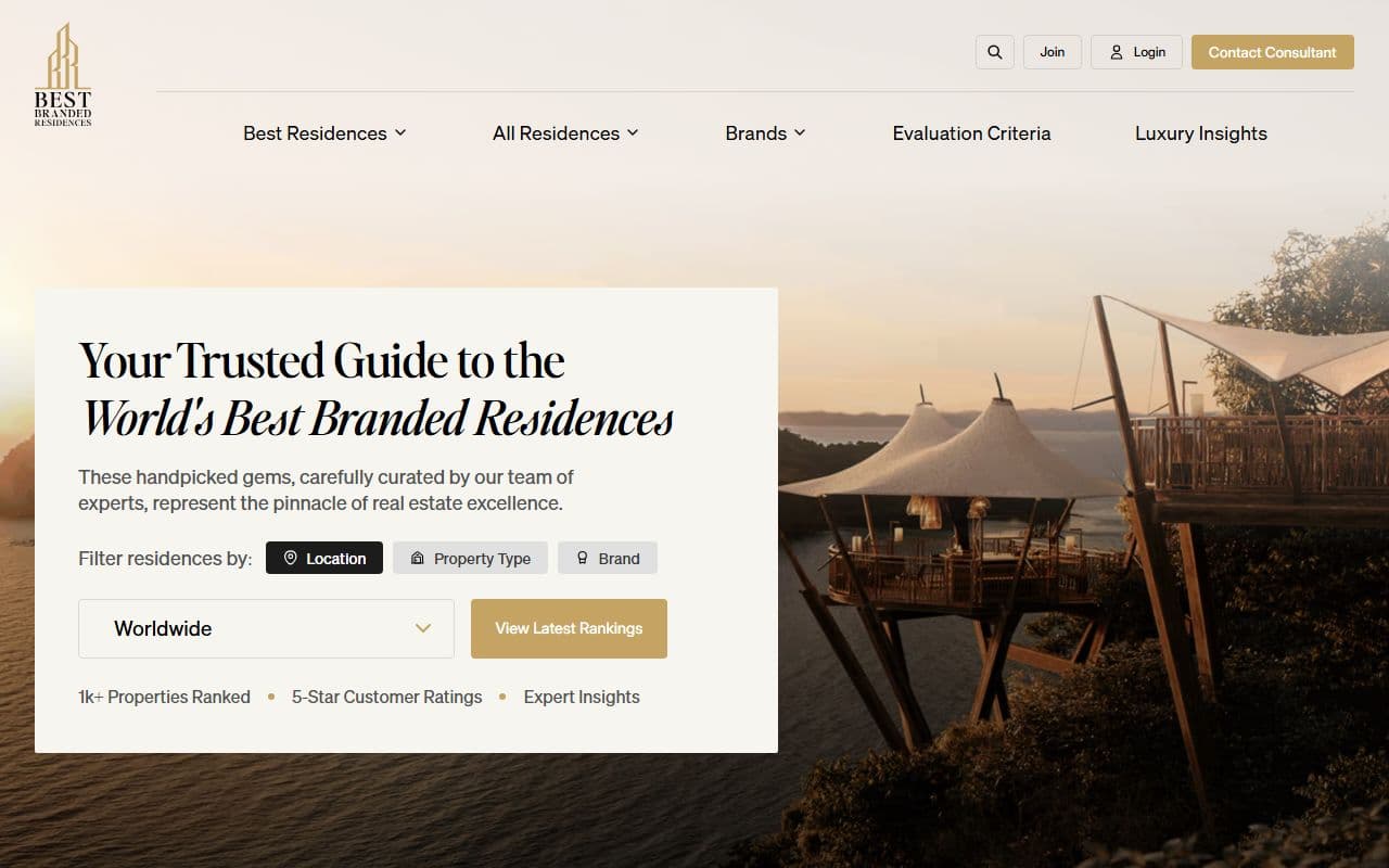 Best Branded Residences - Luxury Real Estate